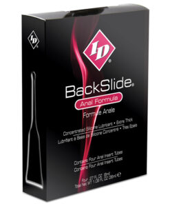 ID Backslide Anal Insert Tube 8 ml - (Box of 4)