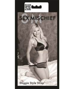 S&M Doggie Style Strap - Heart Shaped