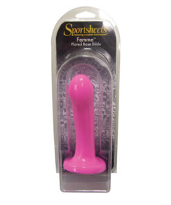 Sportsheets Strap On - "Femme" Rubber Dildo - Hot Pink