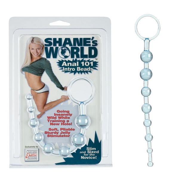 Shanes World Anal 101 Intro Beads - Blue