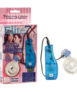 Elite 7X 7 Function Sexual Exciters - Sapphire
