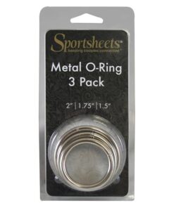 Sportsheets Metal O-Ring 3 Pack