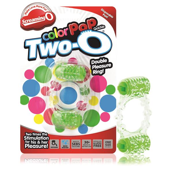 Screaming O Colour Pop Quickie Plus Two-O - Green