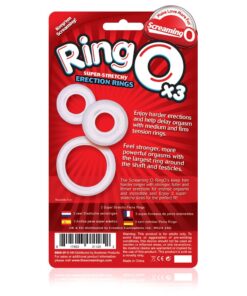 Screaming O RingO's x3 (Clear)