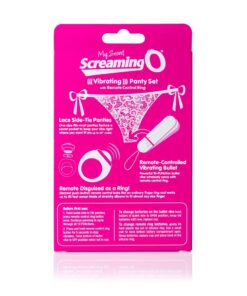 My Secret Screaming O Remote Control Panty Vibe (pink only)