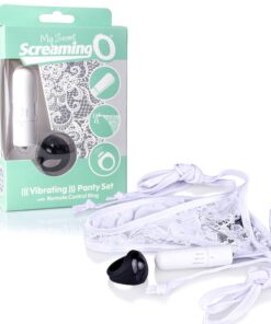 My Secret Screaming O Remote Control Panty Vibe (white only)