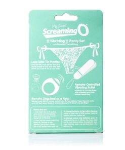 My Secret Screaming O Remote Control Panty Vibe (white only)