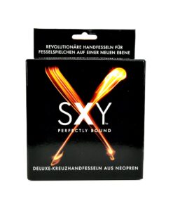 SXY Cuffs - Deluxe Neoprene Cross Cuffs - GERMAN