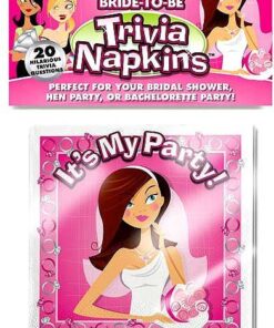Bride to Be Trivia Napkins