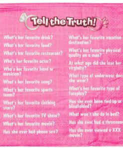Bride to Be Trivia Napkins