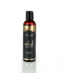 Intimate Earth Naked Aromatherapy Massage Oil - Unscented 120ml