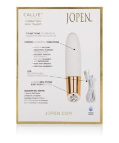 Callie by Jopen Vibrating Mini Wand