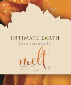 Intimate Earth Melt Warming Lube Cinnamon Cassia Bark 3ml Foil