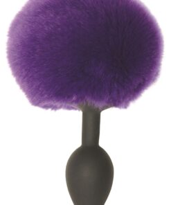 Midnight Silicone Bunny Butt Plug