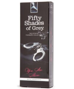 Fifty Shades of Grey You Are Mine Metal Handcuffs