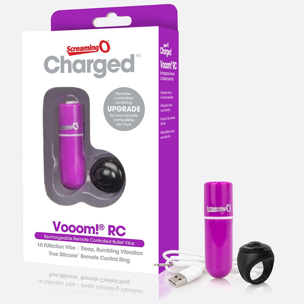 Screaming O Charged Vooom Remote Control Bullet - Blue