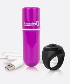 Screaming O Charged Vooom Remote Control Bullet - Purple