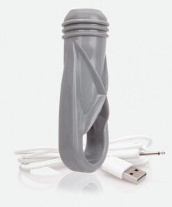 Screaming O Charged OYeah! Plus Rechargeable Vibe Ring - Grey