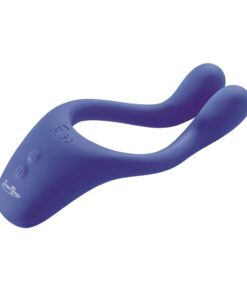 Doppio 2.0 Couples Vibrator with wireless remote control - Blue *FOR UK SALE ONLY*