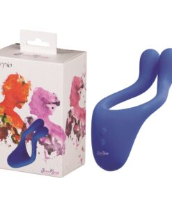 Doppio 1.0 Couples Vibrator - Blue *FOR UK SALE ONLY*