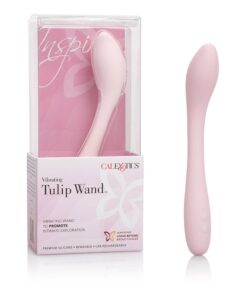 Inspire Vibrating Tulip Wand - Pink