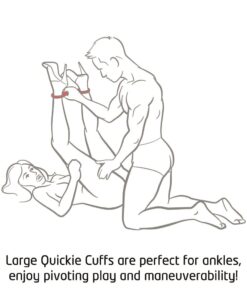 Quickie Cuffs Red (Large)