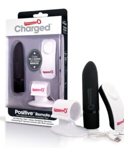 Screaming O Charged Positive Remote Control - Black