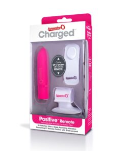 Screaming O Charged Positive Remote Control - Strawberry