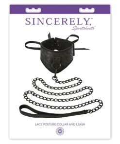Sincerely Lace Posture Collar & Leash