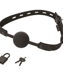 Sincerely Locking Lace Silicone Ball Gag