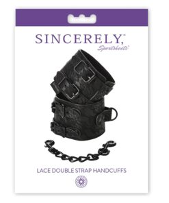 Sincerely Lace Double Strap Handcuffs