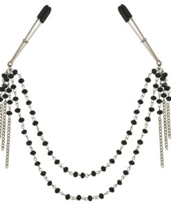 Sincerely Black Jewelled Nipple Clips