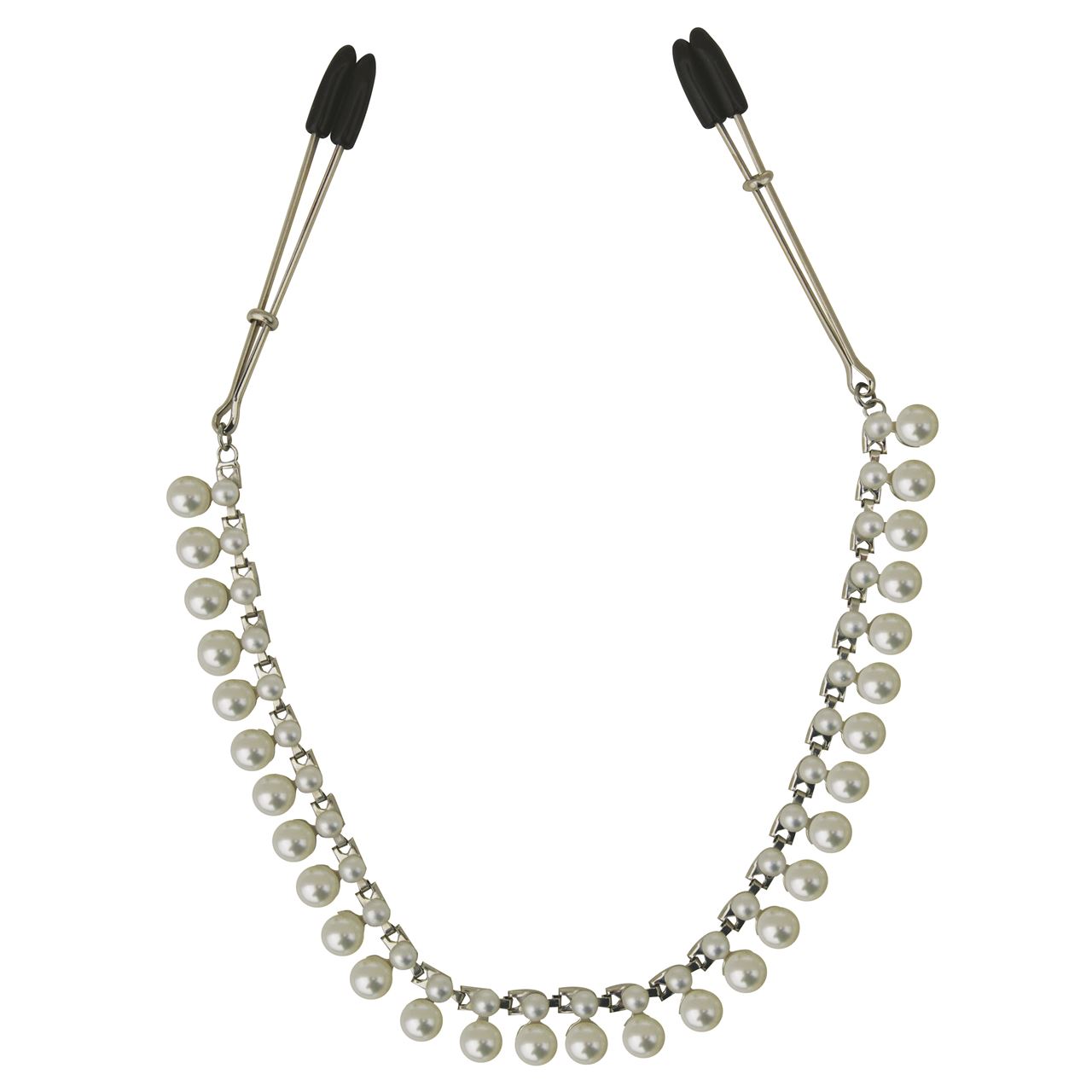 Sincerely Pearl Chain Nipple Clips
