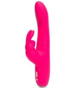 Happy Rabbit Slimline Curve USB Rechargeable Rabbit Vibrator Pink