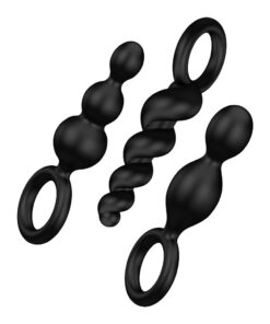 Satisfyer Plugs - Black (Booty Call - Black)