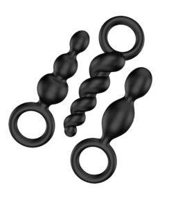 Satisfyer Plugs - Black (Booty Call - Black)
