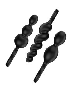 Satisfyer Plugs - Black (Booty Call - Black)