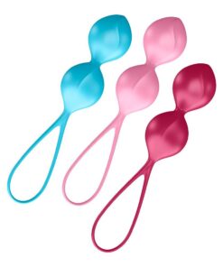 Satisfyer Balls (Set of 3) Double (6 Inch 2.79oz - 5.30oz) (V Balls - set of 3)