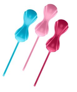 Satisfyer Balls (Set of 3) Double (7 Inch 2.11oz - 3.23oz) (Power Balls - set of 3)