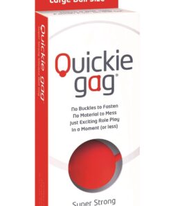 Quickie Gag Large Ball - Red