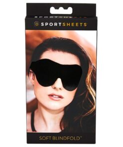 Sportsheets Beginners Soft Blindfold - Black