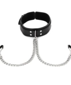 Sportsheets Collar with Nipple Clamps