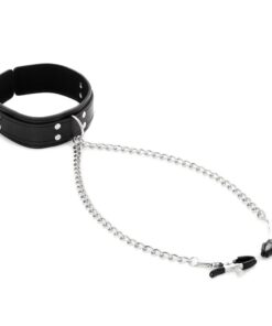 Sportsheets Collar with Nipple Clamps