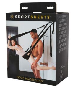 Sportsheets Door Jam Sex Sling Black