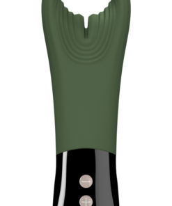 Fun Factory Manta - Moss Green - Vibrating Stroker