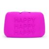 Happy Rabbit HAPPY Storage Zip Bag Large Pink/Purple