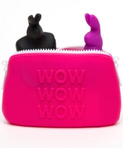 Happy Rabbit WOW Storage Zip Bag Small Pink