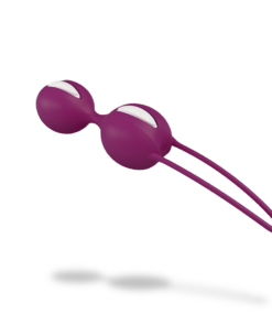 Fun Factory Smartballs Duo - White/Grape - Kegel Ball
