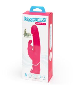 Happy Rabbit Realistic Dual Density Rabbit Vibrator Pink