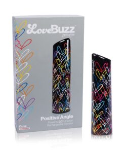Screaming O LoveBuzz Positive Angle - Black